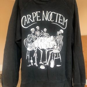 Crew Neck Punk/Goth Sweatshirt